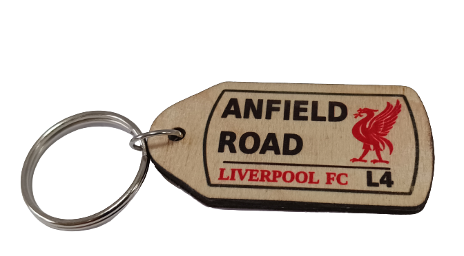 Anfield Road -  Sublimation Keyring